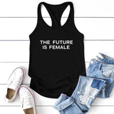 THE FUTURE IS FEMALE Print Women Tshirt Feminists Harajuku Aesthetics Summer Casual T Shirt Tops Camisetas Mujer Manga Corta