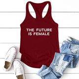 THE FUTURE IS FEMALE Print Women Tshirt Feminists Harajuku Aesthetics Summer Casual T Shirt Tops Camisetas Mujer Manga Corta