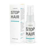 Pansly hair growth inhibitor 20ml Women Hair Removal Spray Cream Painless Beard Legs Armpit Smooth Repair Hair Removal