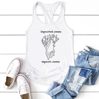 Empower Women Letter Printed Feminist T-shirt Women Short Sleeve Summer Feminism Shirt Woman Tops Clothes Graphic Tee Femme
