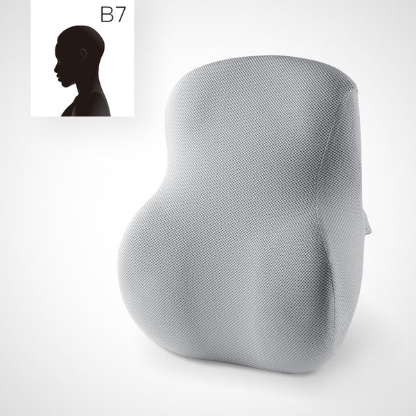CHECA GOODS Seat cushion lumbar pad office chair back cushion car memory breathable waist pillow pregnant woman waist pillow