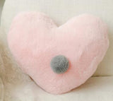 Lovely Sofa Pillow Cushion Bedside Backrest Crown Plush Pillow Living Room Girl Decorative Pillow Bedroom For Birthday Present