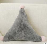 Lovely Sofa Pillow Cushion Bedside Backrest Crown Plush Pillow Living Room Girl Decorative Pillow Bedroom For Birthday Present