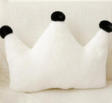 Lovely Sofa Pillow Cushion Bedside Backrest Crown Plush Pillow Living Room Girl Decorative Pillow Bedroom For Birthday Present