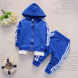 New Spring Autumn Baby Boys Girls Clothes Children Cotton Sports Jacket Pants 2Pcs/Sets Toddler Fashion Clothing Kids Tracksuits