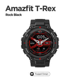 New 2020 CES Amazfit T-rex T rex Smartwatch AMOLED Display Smart Watch GPS/GLONASS 20 Days Battery for iOS Android