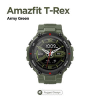 New 2020 CES Amazfit T-rex T rex Smartwatch AMOLED Display Smart Watch GPS/GLONASS 20 Days Battery for iOS Android