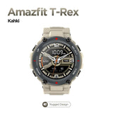 New 2020 CES Amazfit T-rex T rex Smartwatch AMOLED Display Smart Watch GPS/GLONASS 20 Days Battery for iOS Android