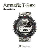 New 2020 CES Amazfit T-rex T rex Smartwatch AMOLED Display Smart Watch GPS/GLONASS 20 Days Battery for iOS Android