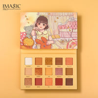 IMAGIC Eyeshadow Palette 15 Colors Matte Shimmer Glitter  Matte Paleta De Maquiagem Collectie Charming Oogschaduw  Kleurenpalet