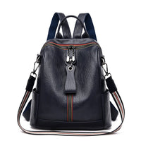Luxury Soft Leather Women Travel Backpack High Qualtiy Durable Leather Backpack Fashion Large Capacity Girls Women Backpack