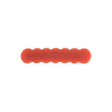 japan korean new design acrylic colid candy color Scallop shell bar shaped wave simple hair side clips grips barrettes kids baby