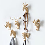 Hanger Key Hook Multifunctional American Clothes Hook Holder Decorative Hook Animal Hook Wall Household Seamless Sticky Hook