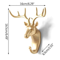 Hanger Key Hook Multifunctional American Clothes Hook Holder Decorative Hook Animal Hook Wall Household Seamless Sticky Hook