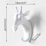 Hanger Key Hook Multifunctional American Clothes Hook Holder Decorative Hook Animal Hook Wall Household Seamless Sticky Hook