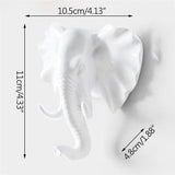 Hanger Key Hook Multifunctional American Clothes Hook Holder Decorative Hook Animal Hook Wall Household Seamless Sticky Hook