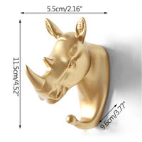 Hanger Key Hook Multifunctional American Clothes Hook Holder Decorative Hook Animal Hook Wall Household Seamless Sticky Hook