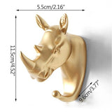 Hanger Key Hook Multifunctional American Clothes Hook Holder Decorative Hook Animal Hook Wall Household Seamless Sticky Hook