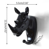 Hanger Key Hook Multifunctional American Clothes Hook Holder Decorative Hook Animal Hook Wall Household Seamless Sticky Hook