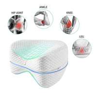 Leg Pillow Body Memory Foam Orthopedic Pillow Knee Positioner Leg Pillows For Body Knee Side Lying Support Cushion Legs Hip Pain