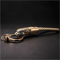 Honest Luxury Key Chain Men Women Car Keychain For Key Ring Holder Jewelry Genuine Leather Rope  Bag Pendant Fathers Day Gift