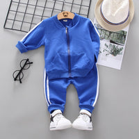 New Spring Autumn Baby Boys Girls Clothes Children Cotton Sports Jacket Pants 2Pcs/Sets Toddler Fashion Clothing Kids Tracksuits