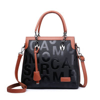 High Quality Women Pu Leather Handbags Shoulder Bags Fashion Designer Ladies Large Capacity Casual Ladies Tote Messenger Bags