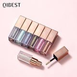 QIBEST 15 Colors Eyeshadow Stick Shining Makeup Glitter Pigment Waterproof Eye Shadow Stick Smoky Liquid Eye Shadow Cosmetics