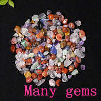 30g / 50g / 100g/Natural Tiger Eye Quartz Gravel Treatment Reiki Pearl Aquarium Garden Kitchen Decoration