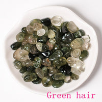 30g / 50g / 100g/Natural Tiger Eye Quartz Gravel Treatment Reiki Pearl Aquarium Garden Kitchen Decoration