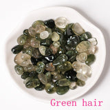 30g / 50g / 100g/Natural Tiger Eye Quartz Gravel Treatment Reiki Pearl Aquarium Garden Kitchen Decoration