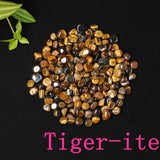 30g / 50g / 100g/Natural Tiger Eye Quartz Gravel Treatment Reiki Pearl Aquarium Garden Kitchen Decoration
