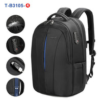 Tigernu USB Recharging Men 15.6 inch Laptop Backpacks Student Schoolbag For Boys Waterproof Quality Male Rucksack Mochila Bag