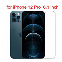 Tempered Glass For iPhone X XS MAX XR 4 4s 5 5s SE 5c Screen Protective Film For iPhone 6 6s 7 8 Plus X 11 12Pro Glass Protector