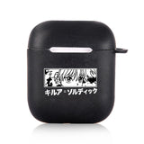 Hunter x Hunter 3 HXH Anime Hisoka Morow Goncase Earphone Charging Case For Apple AirPods pro 2 1 3 Black Protective Accessories