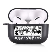 Hunter x Hunter 3 HXH Anime Hisoka Morow Goncase Earphone Charging Case For Apple AirPods pro 2 1 3 Black Protective Accessories