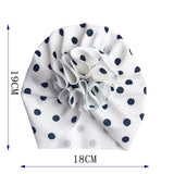 Flower Baby Hat Toddler Turban 6m-18m Infant Headwraps Kids Bonnet Newborn Toddler Beanie Cap