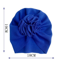 Flower Baby Hat Toddler Turban 6m-18m Infant Headwraps Kids Bonnet Newborn Toddler Beanie Cap