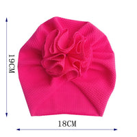 Flower Baby Hat Toddler Turban 6m-18m Infant Headwraps Kids Bonnet Newborn Toddler Beanie Cap