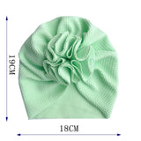 Flower Baby Hat Toddler Turban 6m-18m Infant Headwraps Kids Bonnet Newborn Toddler Beanie Cap