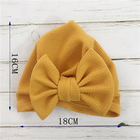 Flower Baby Hat Toddler Turban 6m-18m Infant Headwraps Kids Bonnet Newborn Toddler Beanie Cap