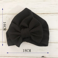 Flower Baby Hat Toddler Turban 6m-18m Infant Headwraps Kids Bonnet Newborn Toddler Beanie Cap