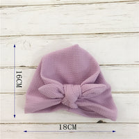 Flower Baby Hat Toddler Turban 6m-18m Infant Headwraps Kids Bonnet Newborn Toddler Beanie Cap