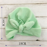 Flower Baby Hat Toddler Turban 6m-18m Infant Headwraps Kids Bonnet Newborn Toddler Beanie Cap