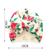Flower Baby Hat Toddler Turban 6m-18m Infant Headwraps Kids Bonnet Newborn Toddler Beanie Cap