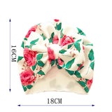 Flower Baby Hat Toddler Turban 6m-18m Infant Headwraps Kids Bonnet Newborn Toddler Beanie Cap