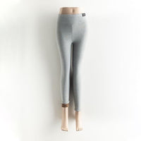 GCAROL Women Fleece Legging Printed Cloth Label Sleamless Fitness Winter Rabbit Plush Thermal Legging Cold Resistance Below Zero