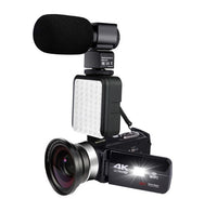 Hot Selling 4K Video Camera 48MP Vlogging For Youbute Recorder Handycam WIFI NightShot  Cam Time-lapse  Touch Screen Camcorder