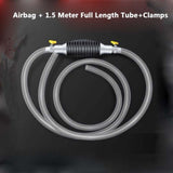 Car Fuel Tank Sucker Airbag Simple Manual Pumping Pump Portable Self-Driving Car Pumping Tube Oil Barrel