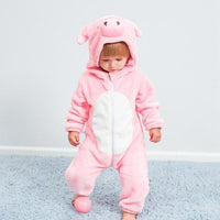 Winter Baby Clothes Panda Rabbit Romper Boy Costume Newborn Romper For Bebes Clothing Kids Girl Jumpsuit Toddler Infant Sleepers